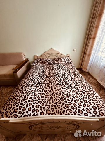 

1-к. квартира, 38 м², 2 кровати
