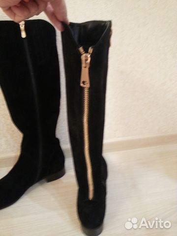 Новые сапоги Dino Ricci р.40 натур.замша демисезон