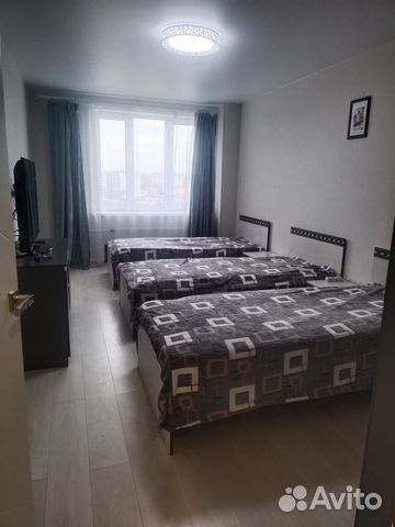 

1-к. квартира, 36 м², 3 кровати
