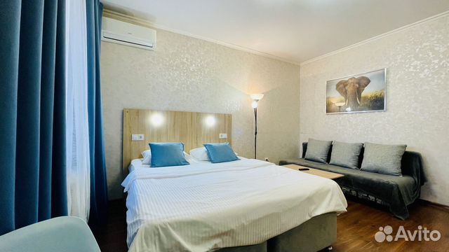 

Квартира-студия, 35 м², 2 кровати