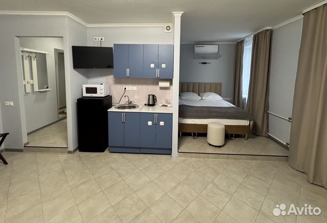 

Квартира-студия, 32 м², 2 кровати