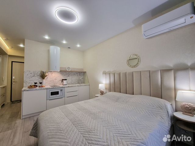 

Квартира-студия, 24 м², 2 кровати