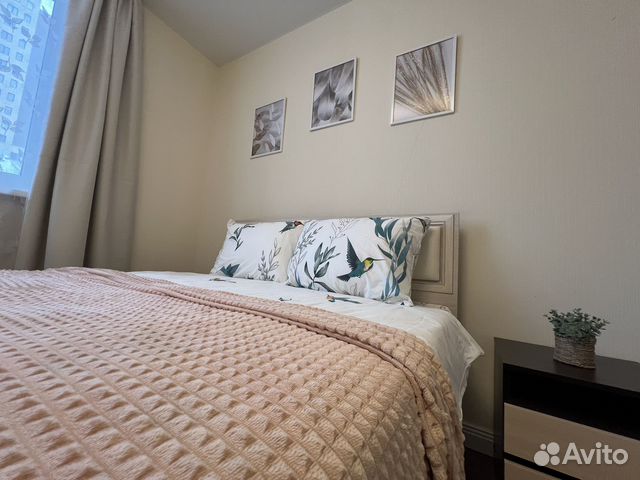 

1-к. квартира, 41 м², 2 кровати