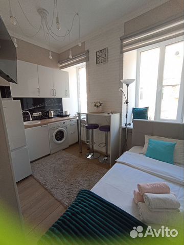 

Квартира-студия, 14 м², 1 кровать