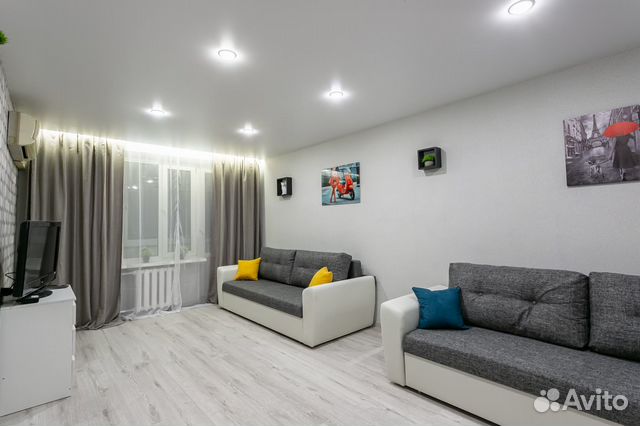 

2-к. квартира, 45 м², 3 кровати