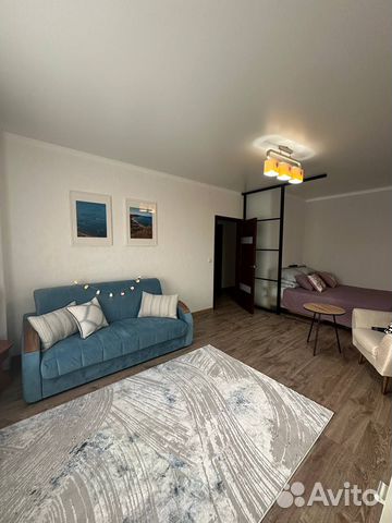 

1-к. квартира, 41,6 м², 2 кровати