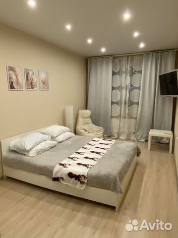 

1-к. квартира, 40 м², 2 кровати