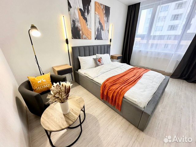 

1-к. квартира, 47 м², 2 кровати