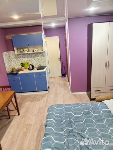 

Квартира-студия, 22 м², 1 кровать