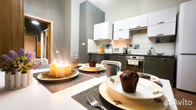 

1-к. квартира, 51 м², 2 кровати