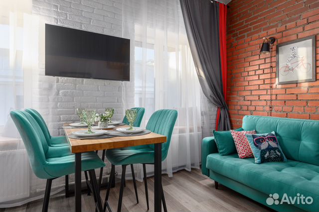 

Квартира-студия, 30 м², 2 кровати
