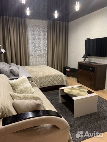 

1-к. квартира, 41 м², 2 кровати