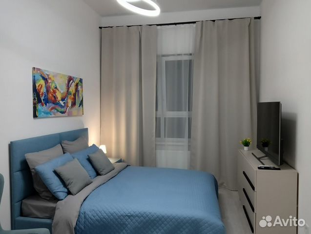 

1-к. квартира, 39 м², 2 кровати