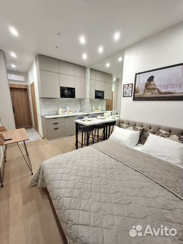 

Квартира-студия, 23,5 м², 1 кровать