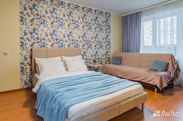 

1-к. квартира, 35 м², 3 кровати
