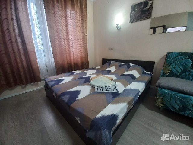 

Квартира-студия, 33 м², 2 кровати