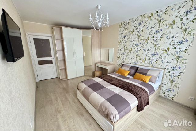 

1-к. квартира, 45 м², 2 кровати