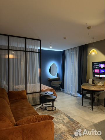 

Квартира-студия, 30 м², 2 кровати
