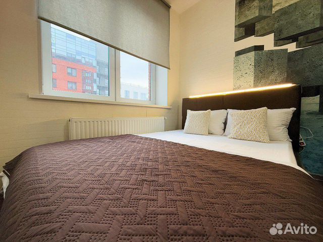 

Квартира-студия, 35 м², 2 кровати