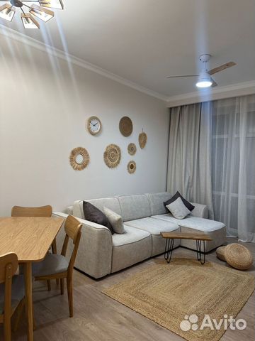 

1-к. квартира, 50 м², 2 кровати