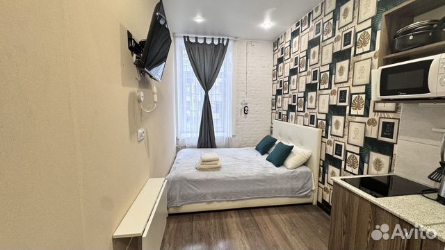 

Квартира-студия, 16 м², 1 кровать