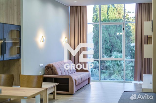 

Квартира-студия, 43 м², 2 кровати