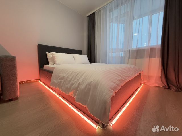 

1-к. квартира, 43 м², 2 кровати