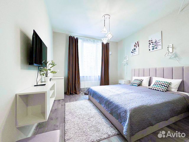 

Квартира-студия, 29 м², 2 кровати