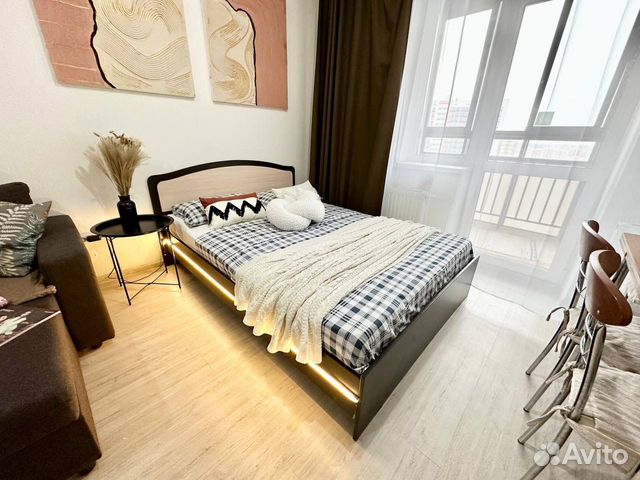 

Квартира-студия, 29,9 м², 2 кровати