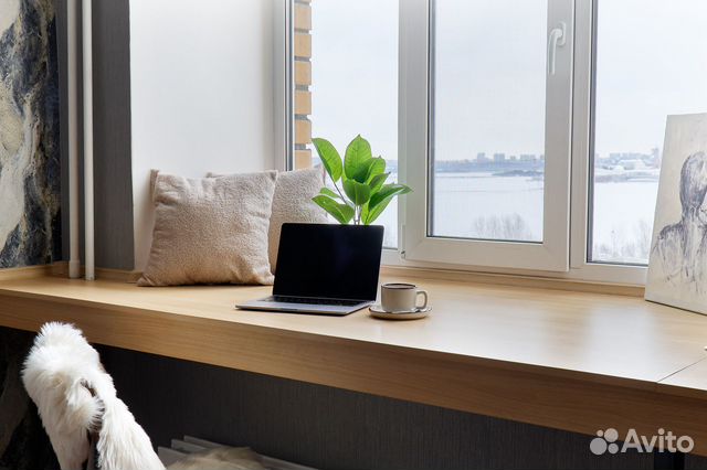 

1-к. квартира, 44 м², 2 кровати