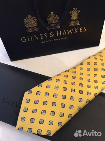 Шелковый галстук Gieves Hawkes (новый) Шелковый галстук Gieves Hawkes (новый)