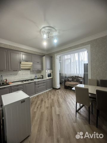 

1-к. квартира, 54 м², 2 кровати
