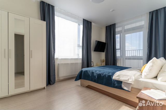 

1-к. квартира, 37 м², 2 кровати
