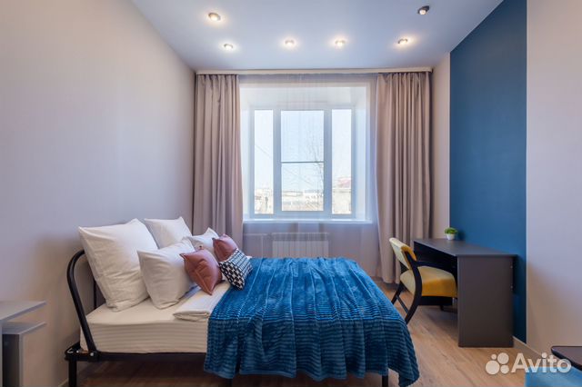 

1-к. квартира, 38 м², 2 кровати