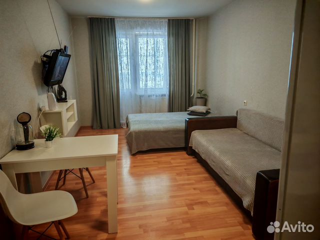 

Квартира-студия, 30 м², 2 кровати
