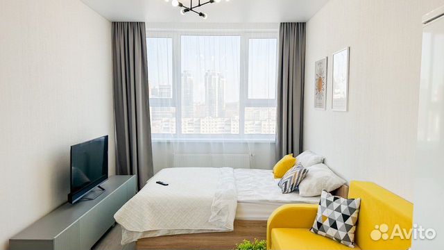 

Квартира-студия, 32 м², 2 кровати