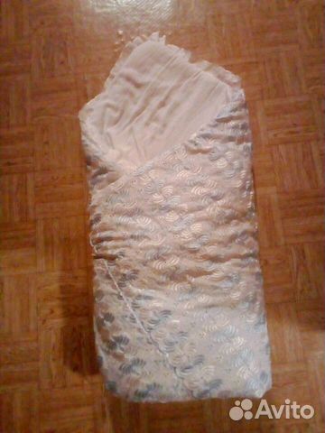 Конверт зимний на выписку