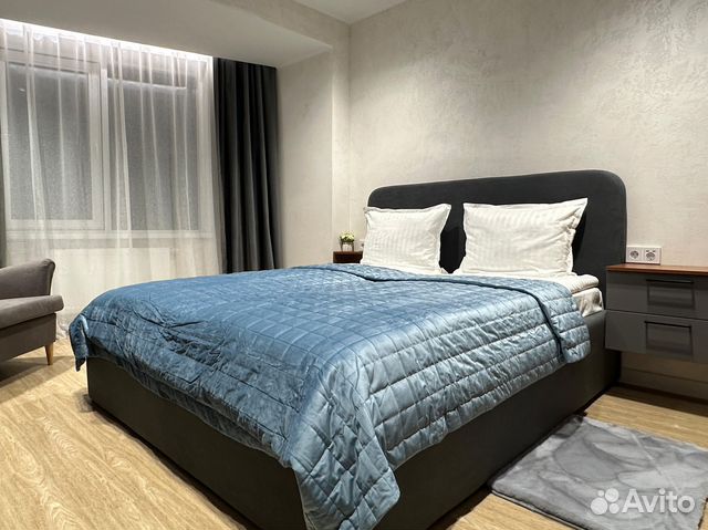 

1-к. квартира в апарт-отеле, 50 м², 2 кровати