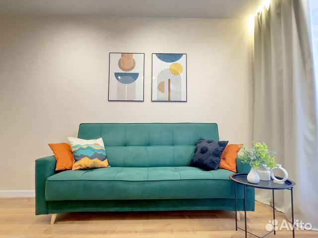 

1-к. квартира, 40 м², 2 кровати