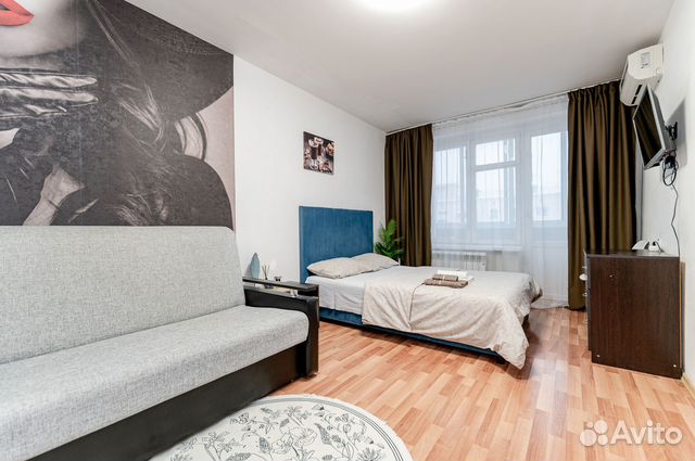 

1-к. квартира, 35 м², 2 кровати