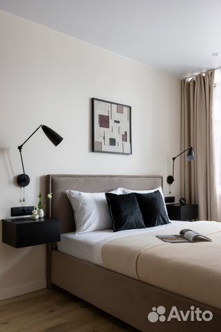 

Квартира-студия, 25 м², 2 кровати