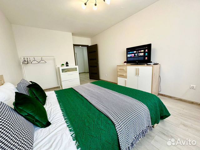 

1-к. квартира, 42,6 м², 2 кровати