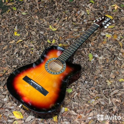 Акустическая гитара +аксессуары Акустическая гитара +аксессуары