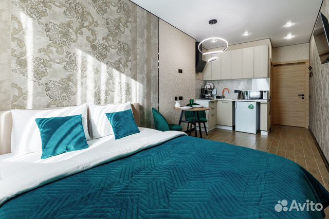 

Квартира-студия, 25 м², 1 кровать