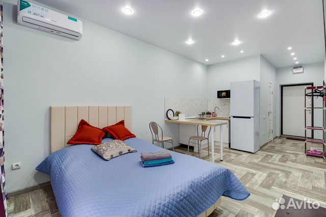 

Квартира-студия, 24 м², 1 кровать