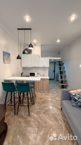 

Квартира-студия, 30 м², 2 кровати