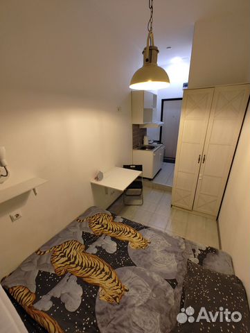 

Квартира-студия, 10 м², 1 кровать