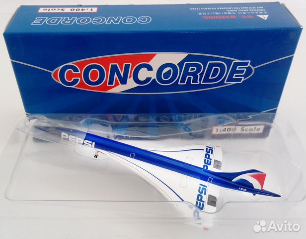 Concorde Air France (F-btsd) pepsi 1:400 Phoenix