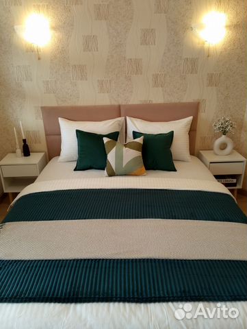 

1-к. квартира, 45 м², 3 кровати