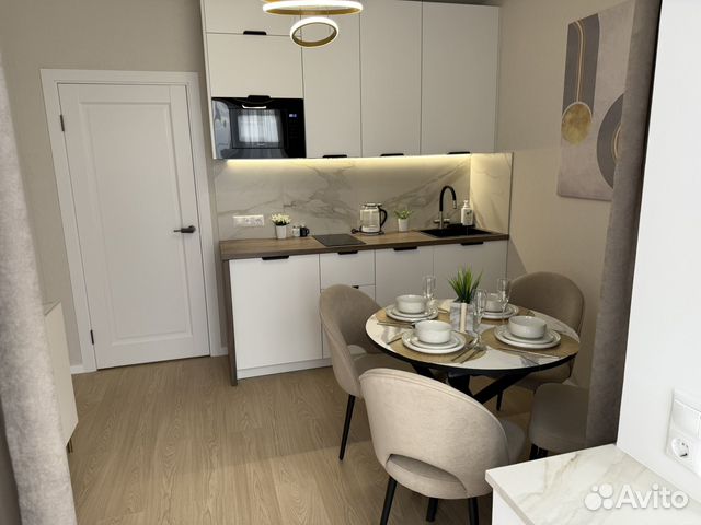 

1-к. квартира, 38 м², 2 кровати